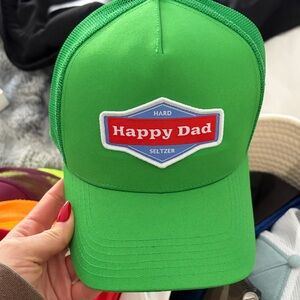 Happy Dad Green Hat